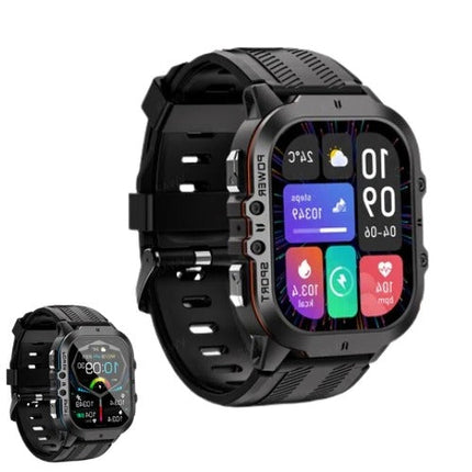 Waterproof Sports Watch for Men and Women, 5ATM Swim Smartwatch with Fitness Tracker and Bluetooth 5.0 Calling