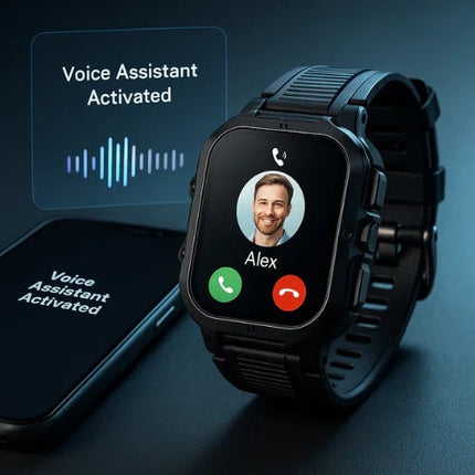 Waterproof Sports Watch for Men and Women, 5ATM Swim Smartwatch with Fitness Tracker and Bluetooth 5.0 Calling