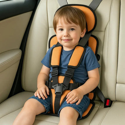 Lightweight Foldable Car Seat, Portable Booster Seat with 5 Point Harness – image 7