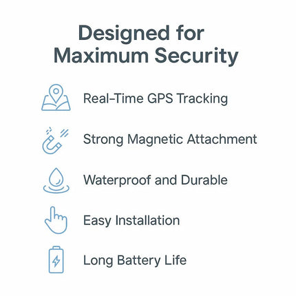 GPS Tracker for Cars, Real Time Tracking Device