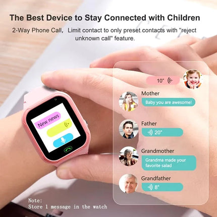 Kids Smart Watch GPS Tracker, 4G Kids Phone Watch with SOS and Two Way Calling – image 12