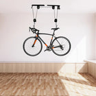 Ceiling Mounted Bike Hoist for Garage Ceiling Storage, Bike Lift with Pulley System, Garage Bike Storage