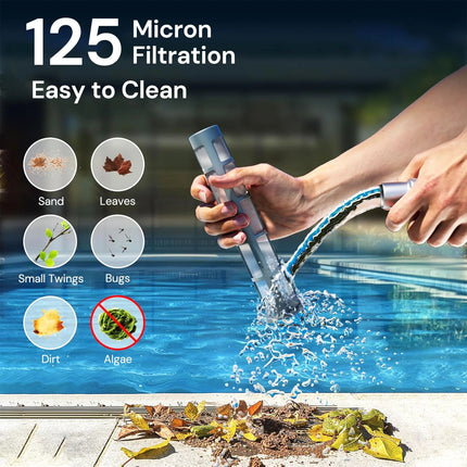 Cordless Pool Cleaner, Above Ground and In Ground Pool Cleaner – image 8