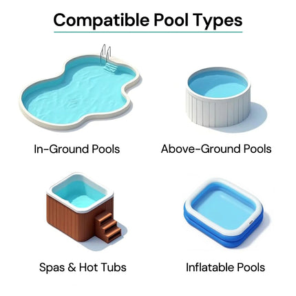 Cordless Pool Cleaner, Interchangeable Heads for Leaves and Debris – image 7