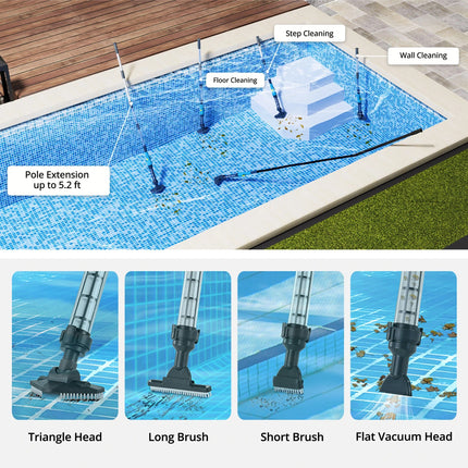 Cordless Pool Cleaner, Above Ground and In Ground Pool Cleaner – image 6