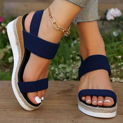 Womens Sandals, Summer Sandals with Adjustable Strap and Cushioned Non Slip Sole for Walking – image 7