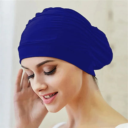 Swim Cap for Long Hair, Quick Drying Swimming Cap for Spa and Pool – image 5