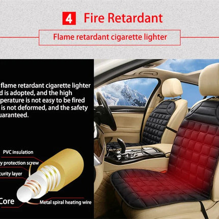 Heated Car Seat Cushion, Heated Seat Cushion for Driving – image 7