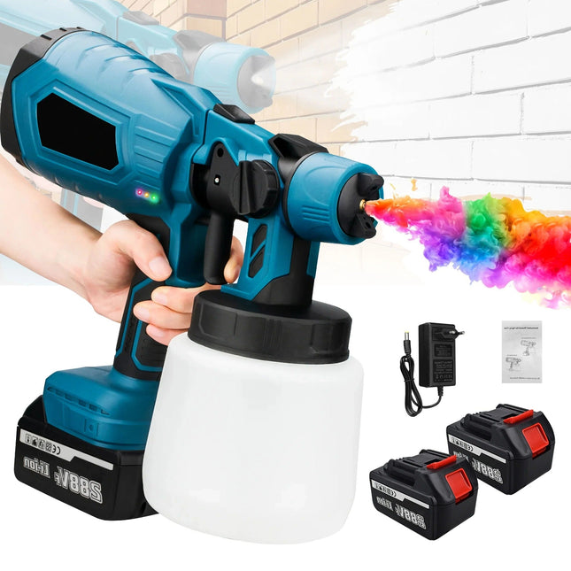 Cordless Paint Sprayer, Wireless Paint Sprayer for Furniture and Walls