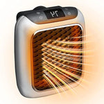 Tuzwa 800W Ceramic Space Heater – Portable Electric Heater with LED Thermostat, 12-Hour Timer & Adjustable Temperature, 220V