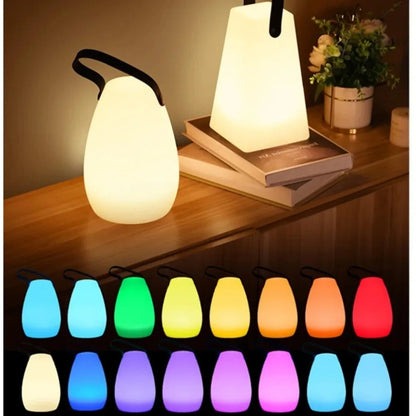 Cordless Table Lamp, Rechargeable Bedroom Lamp with Remote Control – image 9