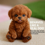 Tuzwa Interactive Robotic Puppy – Voice & Touch Responsive Walking Toy Dog with Barking, Wagging Tail & Lifelike Design