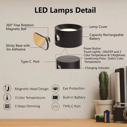 LED Wall Light with Touch Control – image 17
