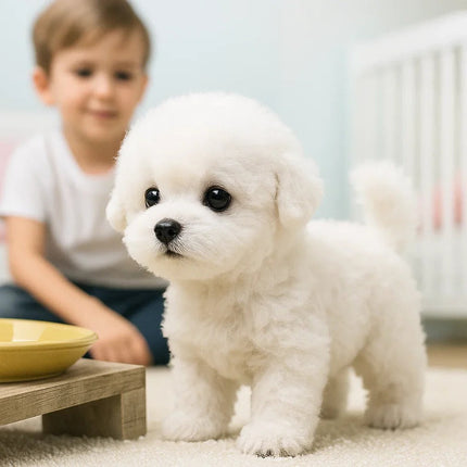 Interactive Plush Puppy Toy for Kids, Realistic Barking Dog Toy with Lifelike Movements – image 4