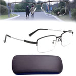 Tuzwa Progressive Multifocal Glasses – Photochromic UV400 Blue Light Filtering Eyewear with Anti-Reflective & Scratch-Resistant Lenses