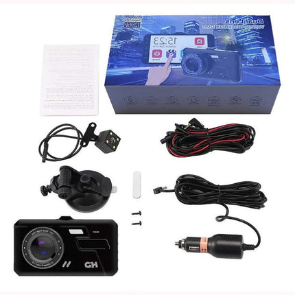 Dash Cam Front and Rear 1080P, Car Dash Cam with Loop Recording and G-Sensor