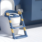 Potty Training Seat with Ladder, Toddler Toilet Training Seat with Steps, Foldable Potty Seat for Ages 2 to 5