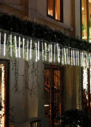 LED Icicle Lights Outdoor, Dripping Icicle Lights with Cascade Effect – image 8