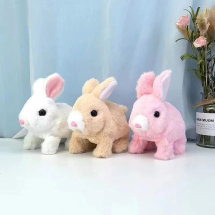 Hopping Bunny Plush Toy, Soft Bunny Stuffed Animal for Kids – image 7