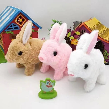 Hopping Bunny Plush Toy, Soft Bunny Stuffed Animal for Kids – image 5