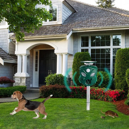 Solar Ultrasonic Squirrel Repellent with Motion Sensor and LED Flash – image 7