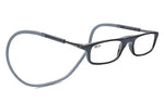 Tuzwa Magnetic Reading Glasses – Front-Connect Readers with Neck Loop, Soft Nose Pads & +1.00 to +3.50 Reading Strengths