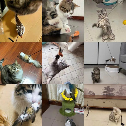 Interactive Cat Toys for Indoor Cats with Suction Cup, Cat Hunting Toy – image 9
