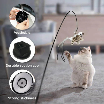 Interactive Cat Toys for Indoor Cats with Suction Cup, Cat Hunting Toy – image 7