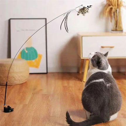 Interactive Cat Toys for Indoor Cats with Suction Cup, Bird Toy for Cats with 5 Replaceable Bell Birds – image 6