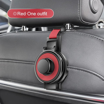 Purse Hook for Car Seat Headrest 3 in 1 with Cup Holder and Phone Stand, Bag Hook for Car