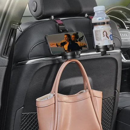 Purse Hook for Car Seat Headrest 3 in 1 with Cup Holder and Phone Stand, Car Hooks for Groceries – image 12