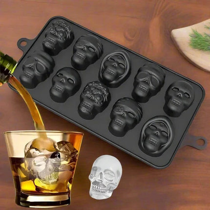 Silicone Mold and Ice Cube Tray, Candy and Bath Bombs