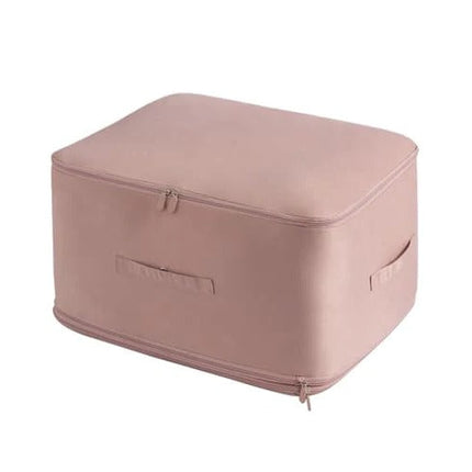 Moving Bags, Large Clothes Storage Bag with Dual Zippers and Handles, Compression Organizer Bag for Bedding and Travel