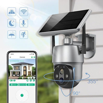 Security Camera Outdoor, Wireless Security Camera with Solar Panel – image 8