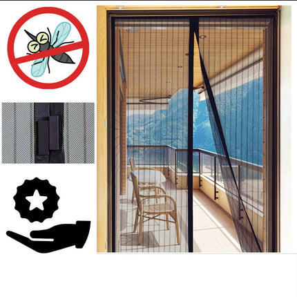 Magnetic Screen Door for Mosquito Net, Front Door Screen with Velcro Strips – image 8