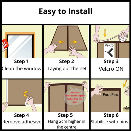 Magnetic Screen Door for Mosquito Net, Mosquito Screen Door Mesh for Insects – image 7