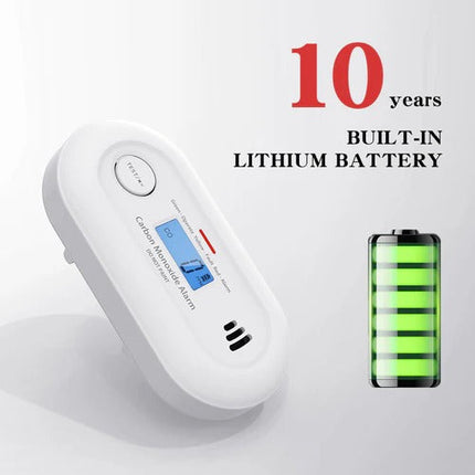 Carbon Monoxide Detector, Battery Operated Carbon Monoxide Detector with LCD – image 6