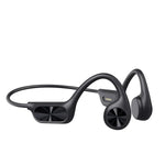 Tuzwa Bone Conduction Headphones – 32GB Swimming Headphones, Wireless 5.4 Open-Ear Sports Headset with Wraparound Fit