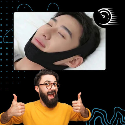 Chin Strap for Snoring, Stomach Sleepers – image 5