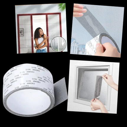 Window Screen Repair Patch, Waterproof Adhesive Mesh Patch for Pool Screens – image 4
