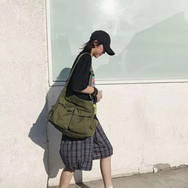 Shoulder Bag for Women, Large Crossbody Bags for Women, Messenger Bag and Laptop Bag, Book Bag for School and Work