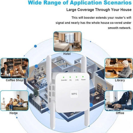 WiFi Booster, WiFi Repeater with WPS for Dead Zones – image 9
