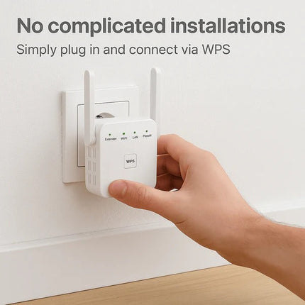 WiFi Booster, WiFi Repeater with WPS for Dead Zones – image 7
