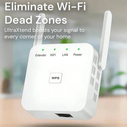 WiFi Booster, WiFi Repeater with WPS for Dead Zones