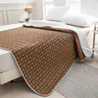 90x75in (Student Dormitory Bed) / Brown Square