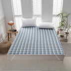 90x75in (Student Dormitory Bed) / England-Blue