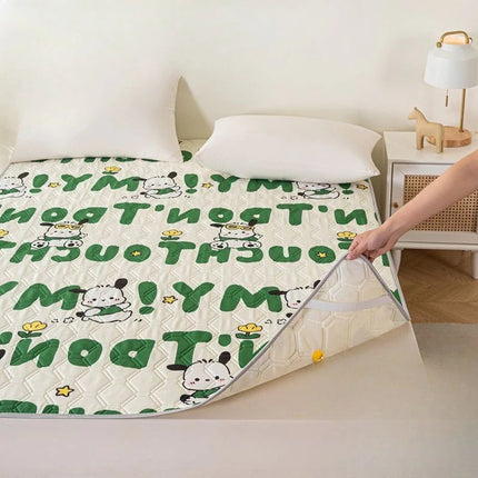 Cooling Mattress Pad, Quilted Cooling Mattress Topper with Anti Slip Base – image 5