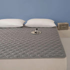 Cooling Mattress Pad, Quilted Cooling Mattress Topper with Anti Slip Base, Breathable Mattress Pad for Dorm Beds