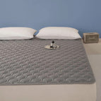 90x75in (Student Dormitory Bed) / Star-Shaped Gray-Bed Pad