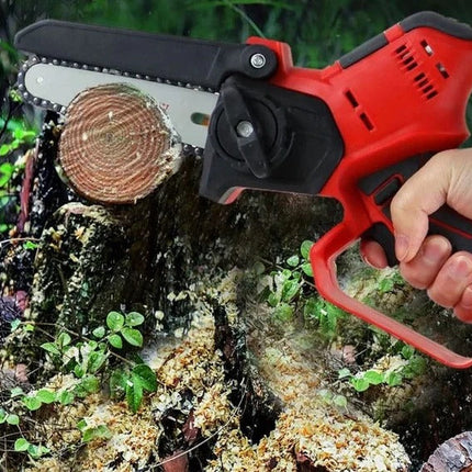 Cordless Chainsaw, Battery Powered Chainsaw with 2 Batteries and Charger – image 4